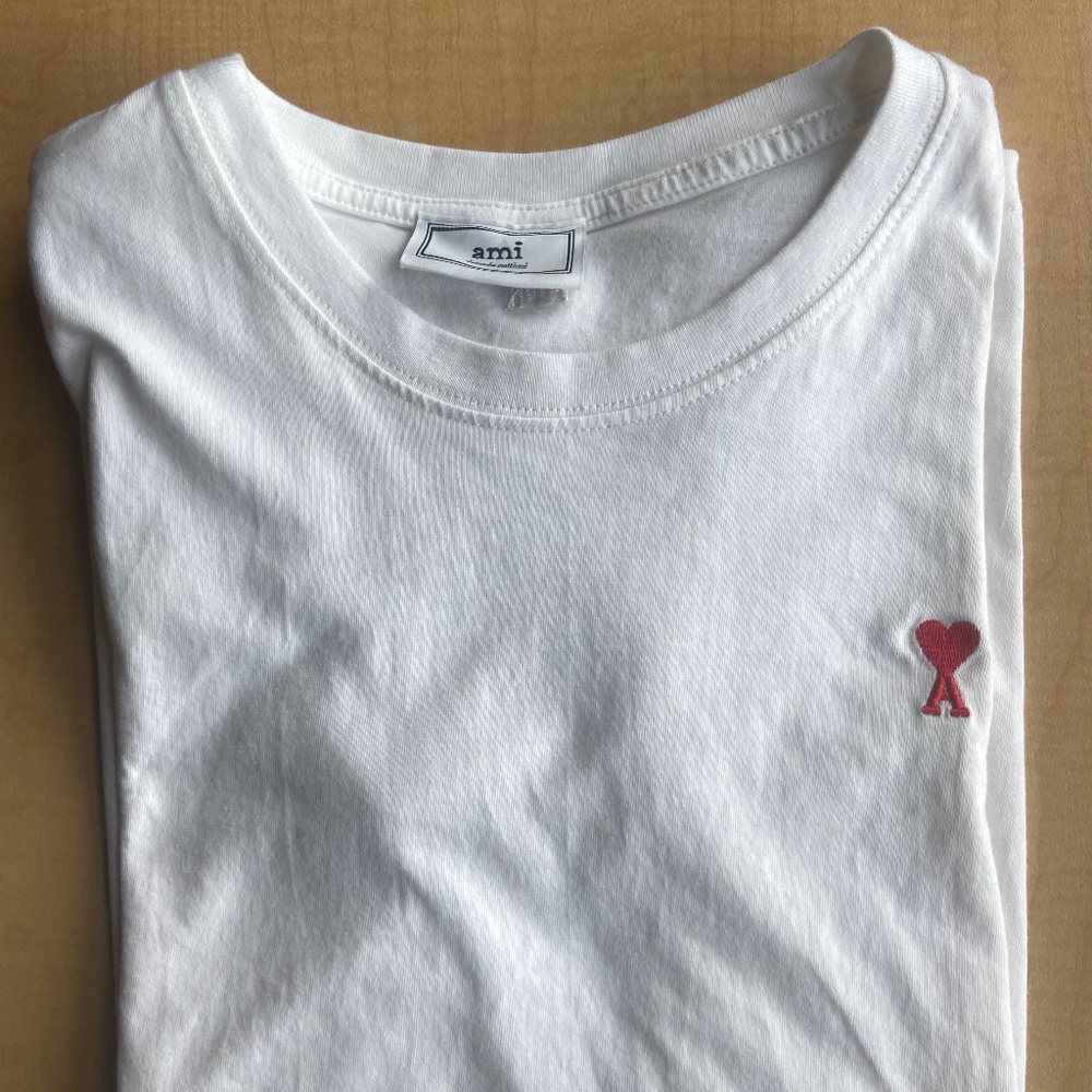 Whit t-shirt Ami